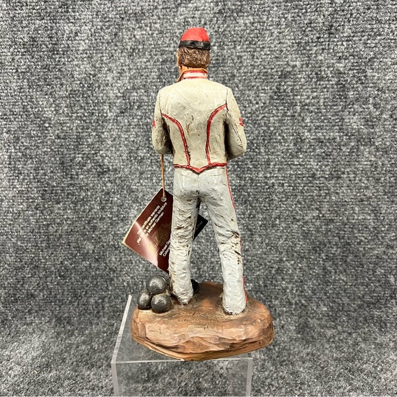 Cannoneer Confederate Soldier a Hand Painted sculpture by Michael Garmin 1991 - Picture 3 of 15